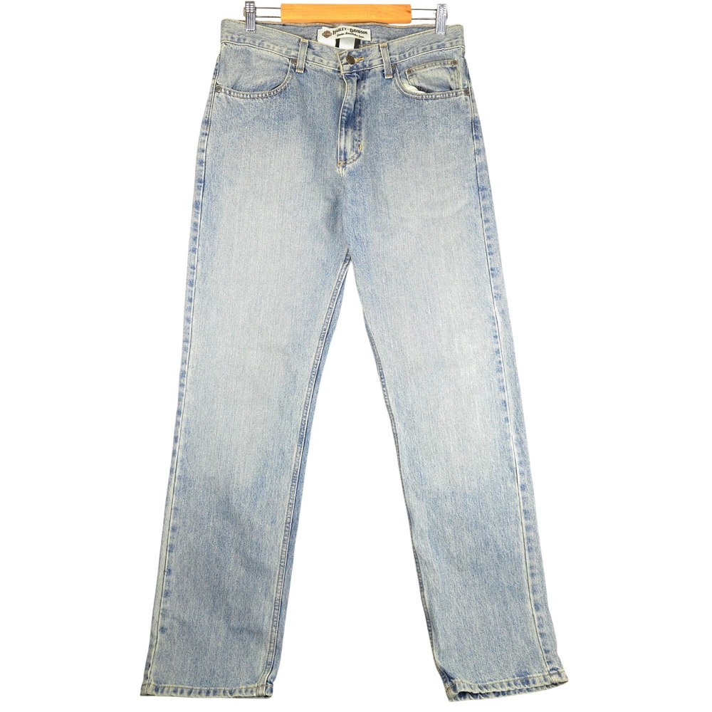 Harley-Davidson Traditional Fit Light Wash Denim Jeans 34x34 99031-13VM